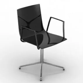 High Seat Armchair 3d model