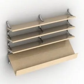 Shelves 3d model
