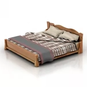 Bed 3d model Bed 3d model