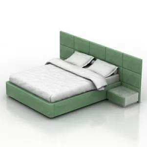 Bed 3d model Bed 3d model
