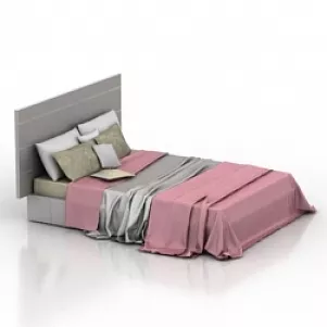 Bed 3d model Bed 3d model