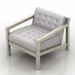 Armchair 3d model Armchair 3d model