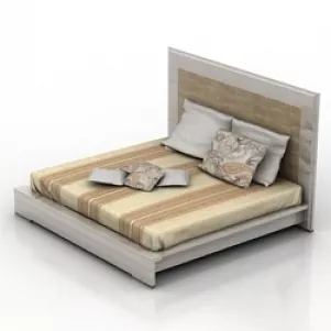Bed 3d model Bed 3d model