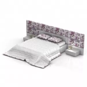 Bed 3d model Bed 3d model