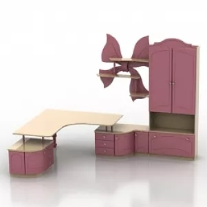 Wardrobe 3d model Wardrobe 3d model