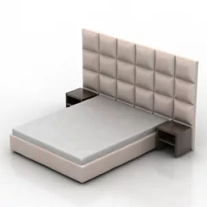 Bed 3d model Bed 3d model