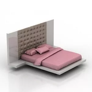 Bed 3d model Bed 3d model