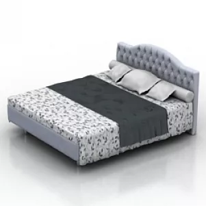 Bed 3d model Bed 3d model
