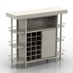 Rack 3d model Rack 3d model