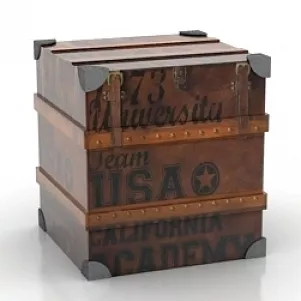 Chest 3d model Chest 3d model