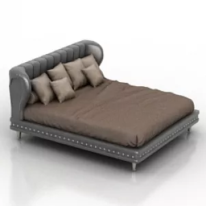 Bed 3d model Bed 3d model