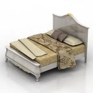 Bed 3d model Bed 3d model