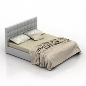 Bed 3d model Bed 3d model