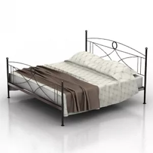 Bed 3d model Bed 3d model