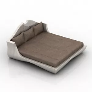 Bed 3d model Bed 3d model