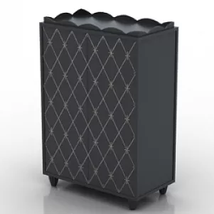 Locker 3d model Locker 3d model