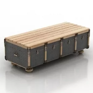 Chest 3d model Chest 3d model