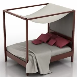Bed 3d model Bed 3d model