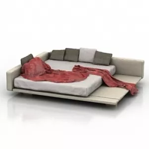 Bed 3d model Bed 3d model