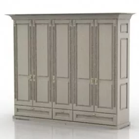 Wardrobe Merkan 3d model