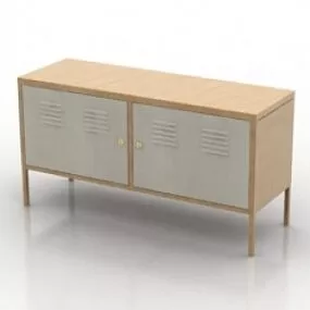Locker Ikea Ps 3d model