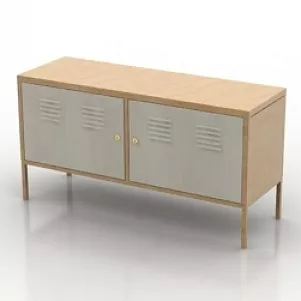 Locker Ikea Ps 3d model Locker Ikea Ps 3d model