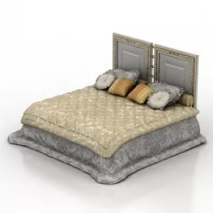 Bed Turri 3d model Bed Turri 3d model
