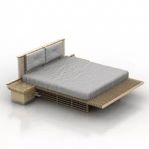 Bed 3d model Bed 3d model