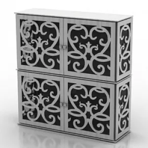 Locker Tonin Casa Anteprima 3d model Locker Tonin Casa Anteprima 3d model