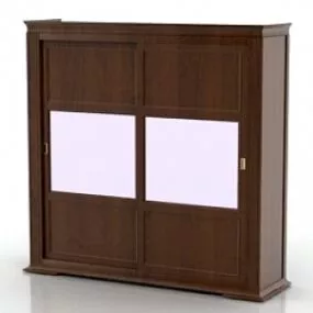 Wardrobe Bogemia Bedroom 3d model