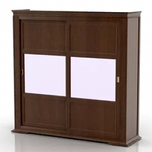 Wardrobe Bogemia Bedroom 3d model Wardrobe Bogemia Bedroom 3d model