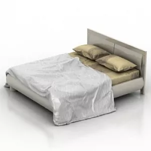 Bed 3d model Bed 3d model