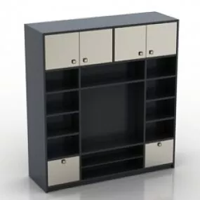 Wardrobe Reverse Side 3d model