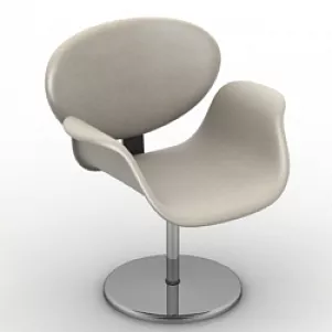 Ebow Armchair Free 3d Model - .3ds, .Gsm - Open3dModel