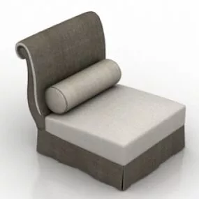 Armchair Baker Barbara Barry Art442 3d model