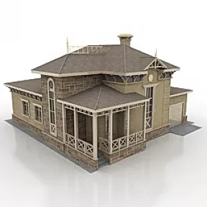House 3d model House 3d model