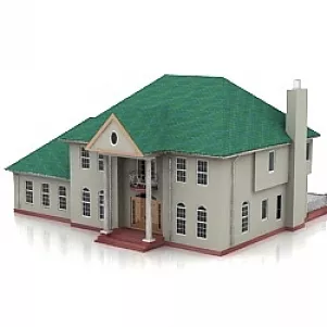 Vintage Thatch 3d model