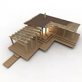 Pergola 3d model