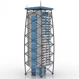 Building 3d model Building 3d model