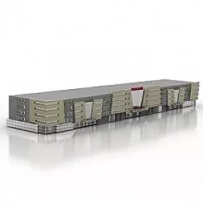 Shopping Center 3d model