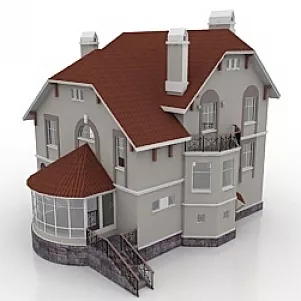 House Draft 29a 3d model House Draft 29a 3d model