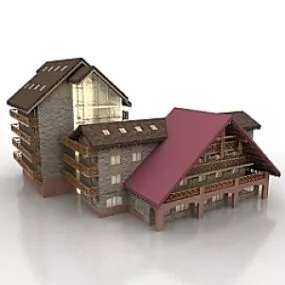 Hotel 3d model