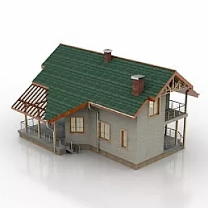 House 3d model House 3d model