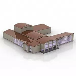 Building 3d model Building 3d model
