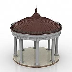 Arbor 3d model Arbor 3d model