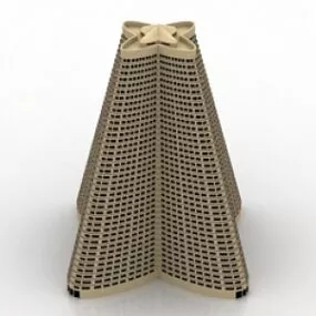 Highrise Building 3d model