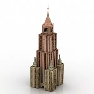Building 4 3d model Building 4 3d model