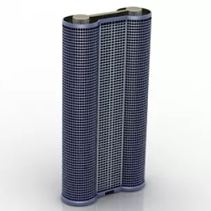 Highrise Skyscraper Apartment Building 3d model