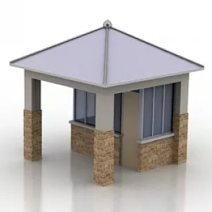 Guardhouse 3d model Guardhouse 3d model
