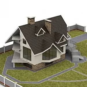 House 3d model House 3d model